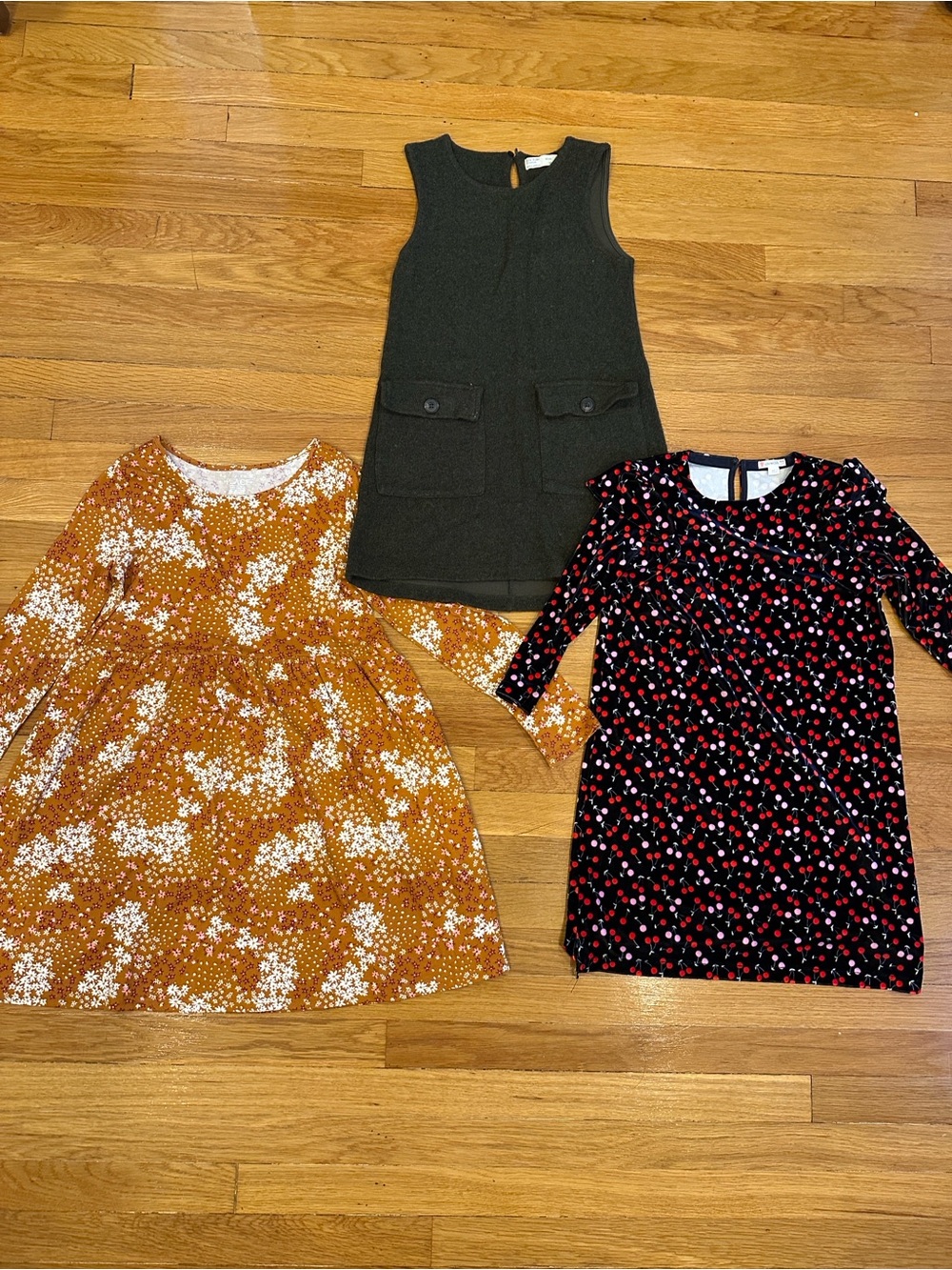3 Girls Dresses, CrewCuts, Zara, Children's place, Size 10